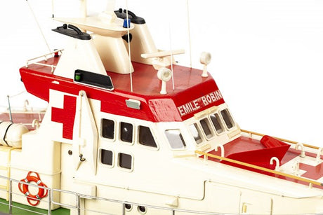 1:33 Emile Robin SAR boat plastic hull Photomanual