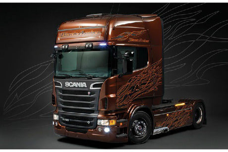 1:24 SCANIA R BLACK AMBER