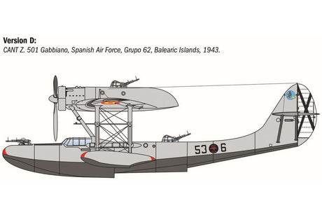 1:72 CANT Z.501 Gabbiano