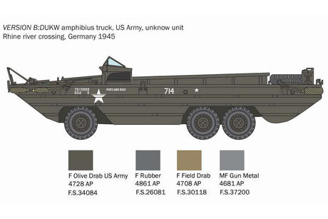 1:35 DUKW Amphibious Truck