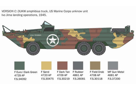 1:35 DUKW Amphibious Truck