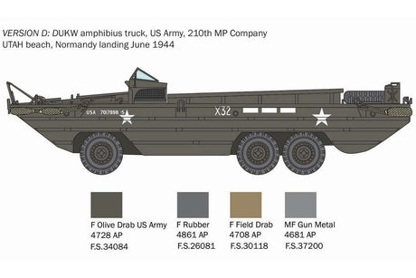 1:35 DUKW Amphibious Truck