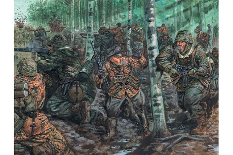 1:72 WWII-GERMAN ELITE TROOPS