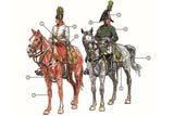 1:72 Austrian & Russian General Staff.