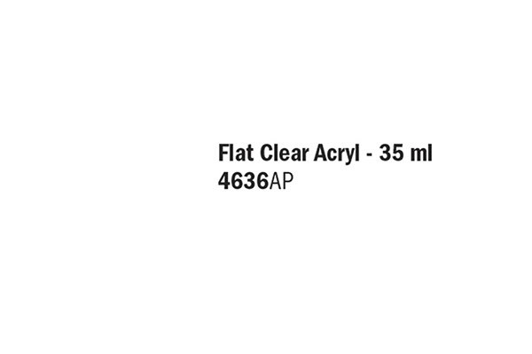 Flat Clear Acryl 35 ml