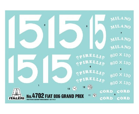 1:12 FIAT 806 GRAND PRIX