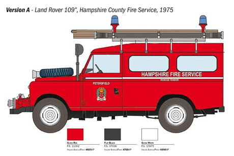 1:24 Land Rover Fire Truck