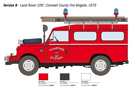 1:24 Land Rover Fire Truck