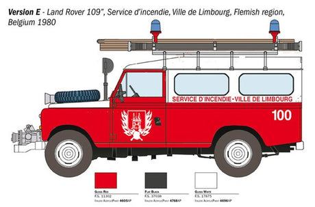 1:24 Land Rover Fire Truck