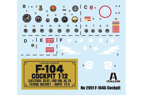 1:12 F-104G Cockpit