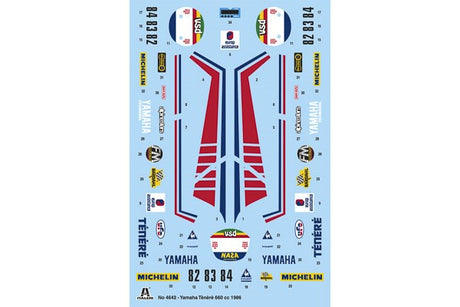 1:9 YAMAHA TENERE\' 660 cc 1986 - Paris Dakar