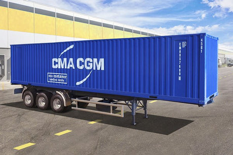 1:24 40\' Container Trailer