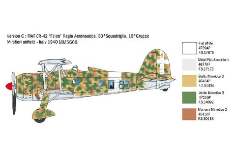 1:48 Fiat CR.42 \'\'Falco\'\'