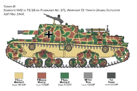 1:35 Semovente M42 75/18 mm