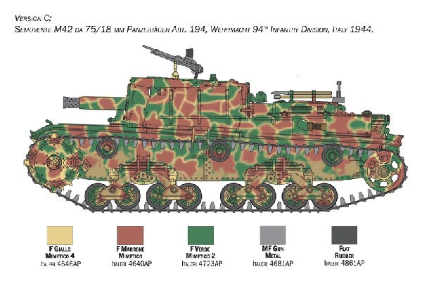 1:35 Semovente M42 75/18 mm