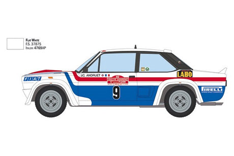 1:24 Fiat 131 Abarth 1977 San Remo Rally Winner