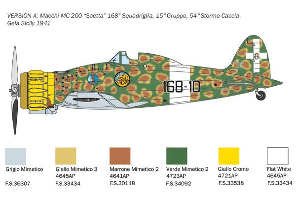1:48 Macchi MC 200 Saetta