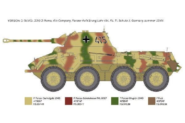 1:35 Sd.Kfz 234/2 Puma
