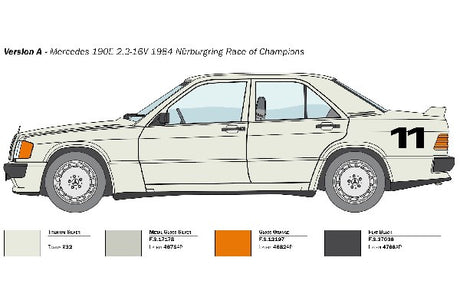1:24 Mercedes Benz 190E