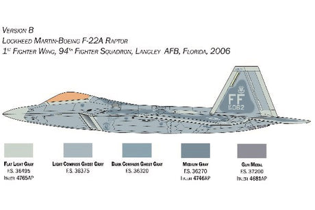 1:48 F22A Raptor