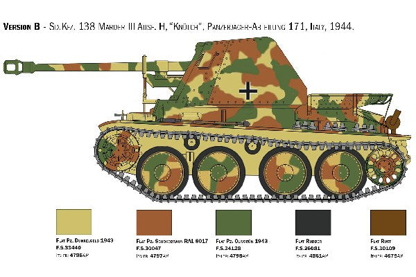 1:35 Sd. Kfz 138 Marder III H