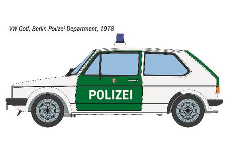 1:24 VW Golf \'POLIZEI\'
