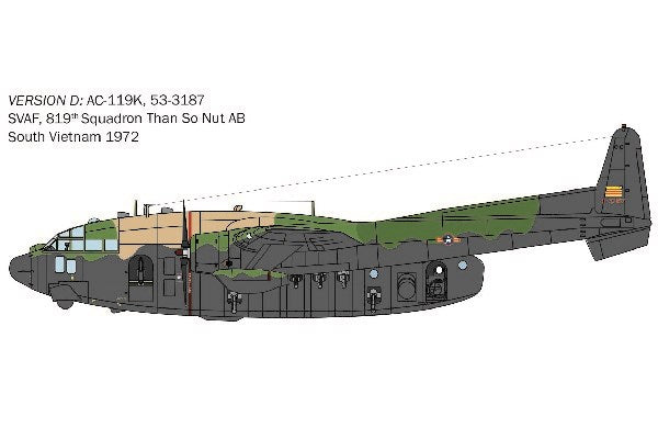 1:72 AC-119K Stinger