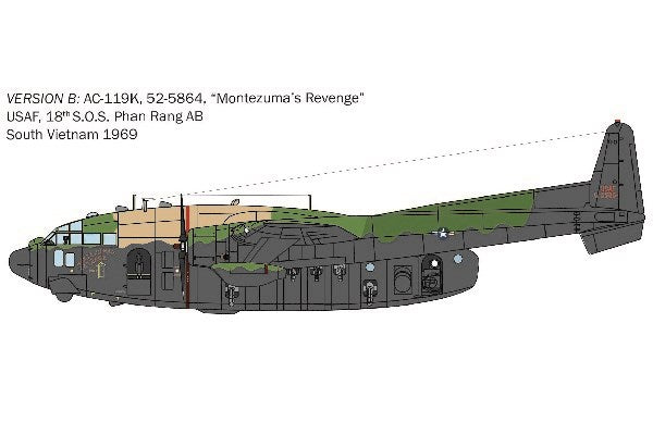1:72 AC-119K Stinger