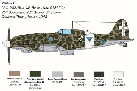 1:32 Macchi M.C. 202 \'Folgore\'
