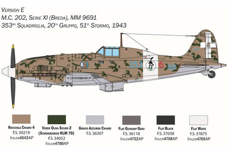 1:32 Macchi M.C. 202 \'Folgore\'