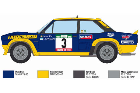 1:24 Fiat 131 Abarth Rally OLIO FIAT