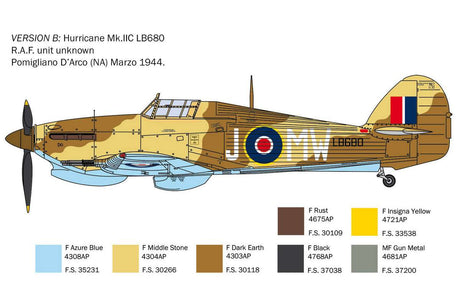 1:48 Hurricane Mk.II C