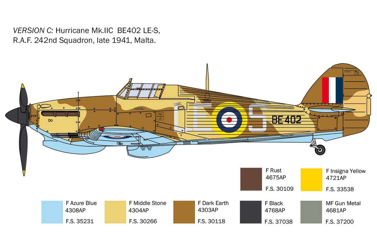 1:48 Hurricane Mk.II C