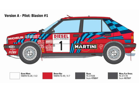 1:12 Lancia DELTA 16V HF Integrale \'Sanremo 1989\'