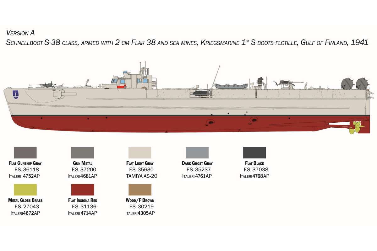 1:35 Schnellboot S-26/S-38