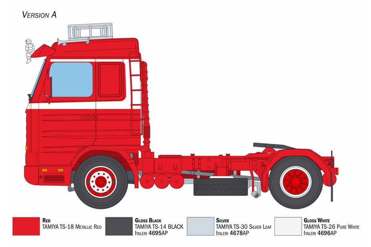 1:24 SCANIA R143 M 500 Streamline 4x2
