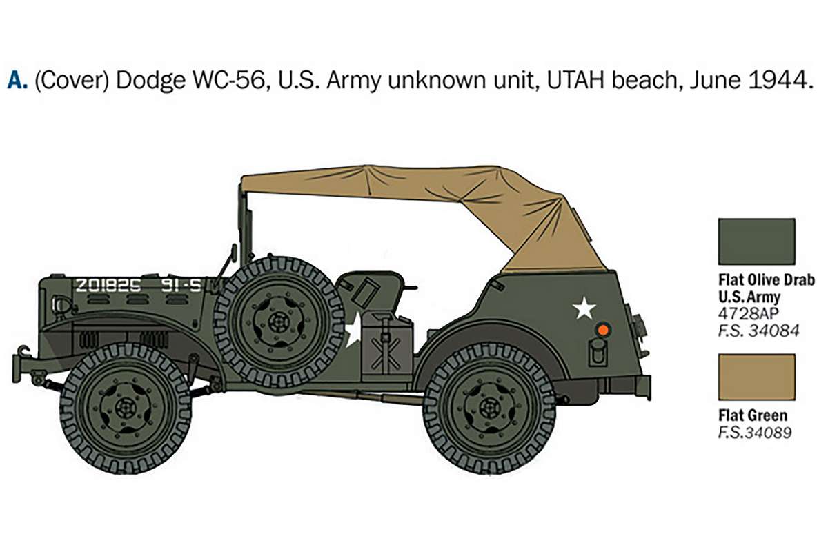 1:35 Dodge WC-56/57 Command Car