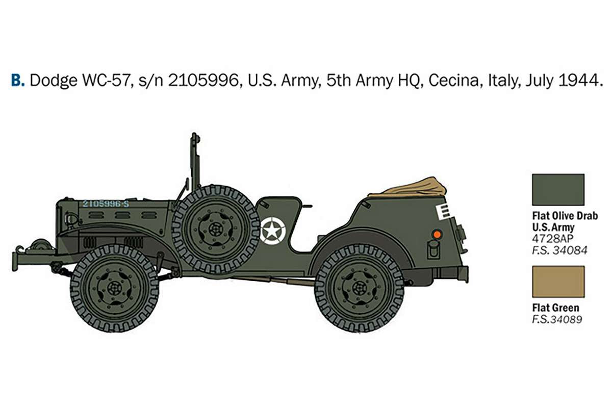 1:35 Dodge WC-56/57 Command Car