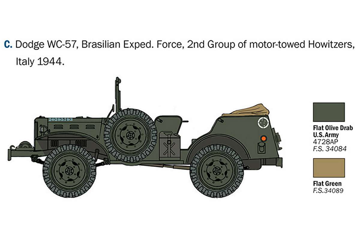 1:35 Dodge WC-56/57 Command Car