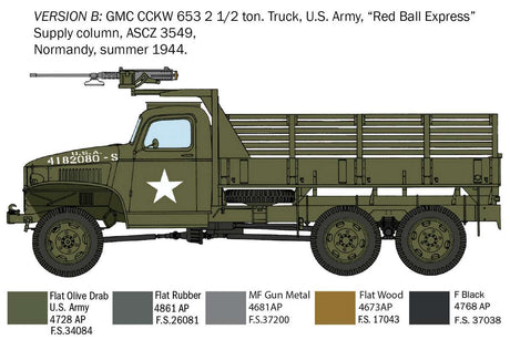 1:35 GMC 2 ½ ton 6x6 truck