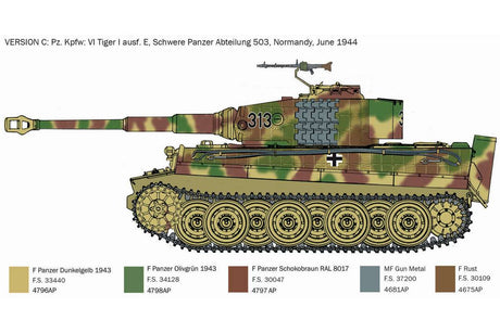 1:35 Pz.Kpfw. VI Tiger I Ausf. E
