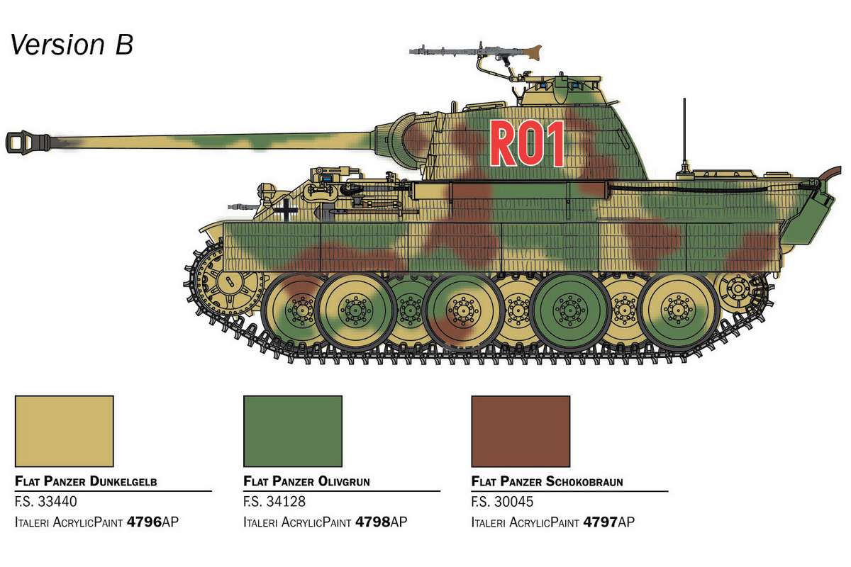 1:56 Sd.Kfz. 171 Panther Ausf. A