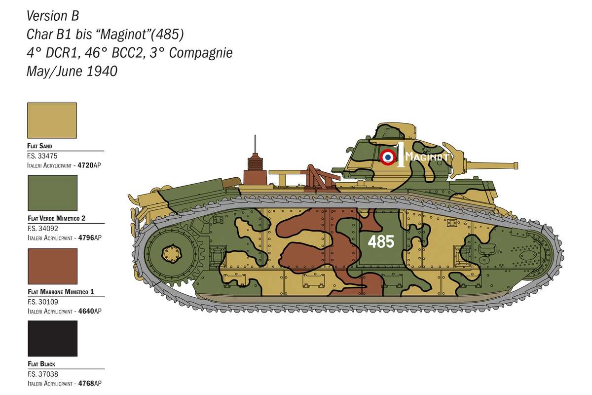 1:56 Char B1 Bis