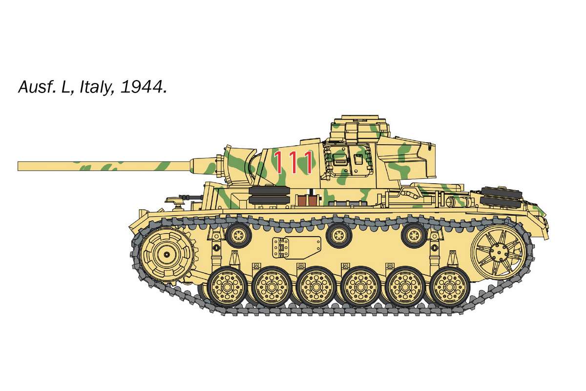 1:56 Pz.Kpfw. III Ausf. J/L/M/N