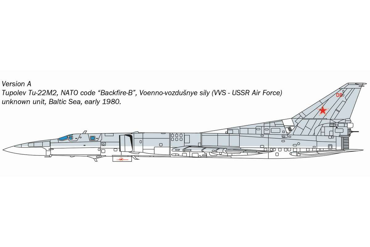 1:72 Tu-22M2 Backfire B