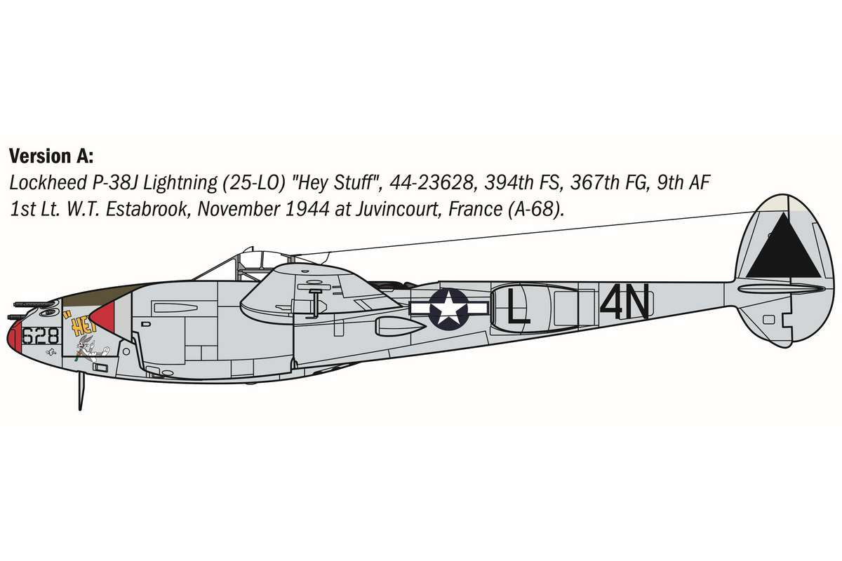 1:48 P-38J E.T.O.