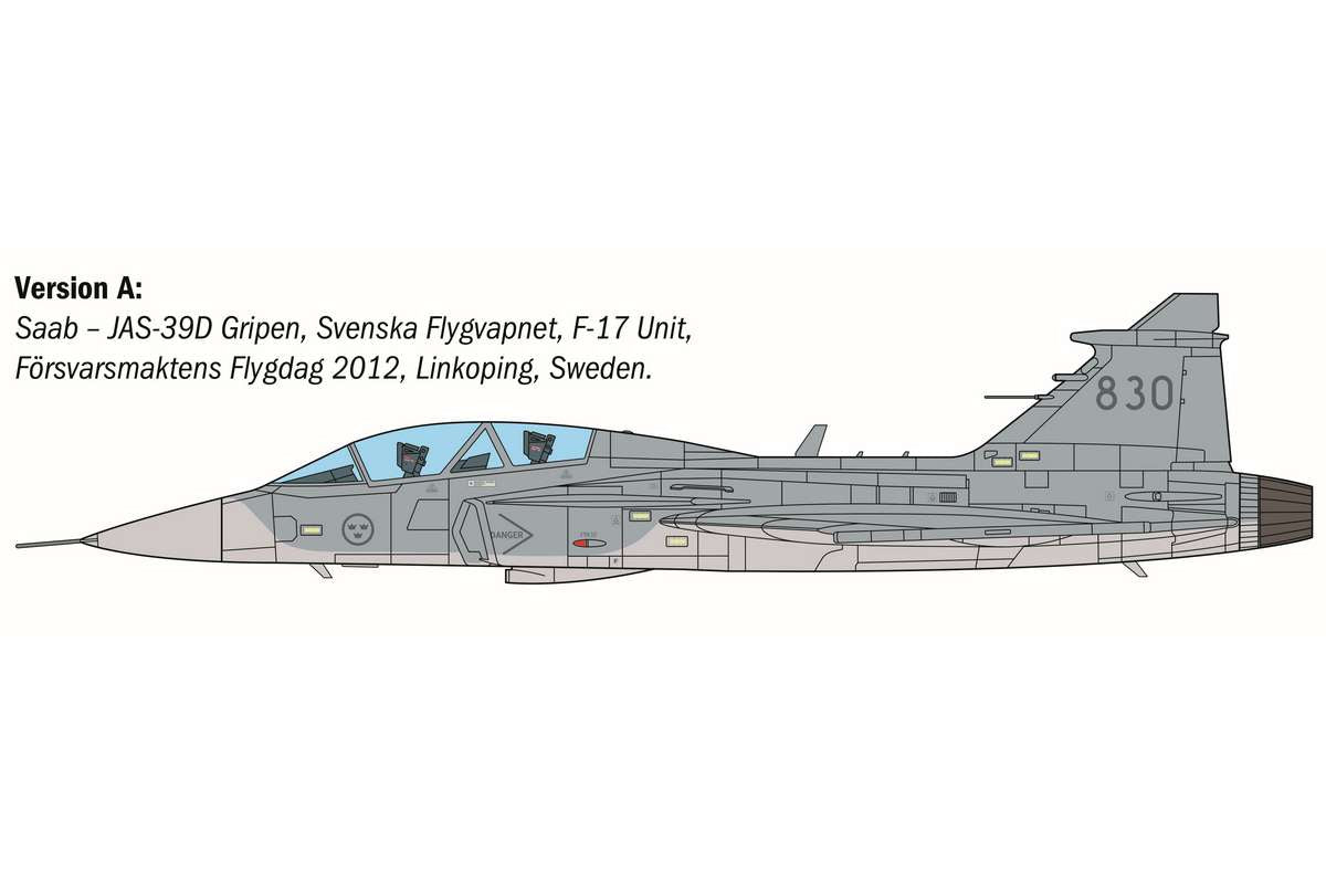 1:48 JAS-39D Gripen Twin Seater