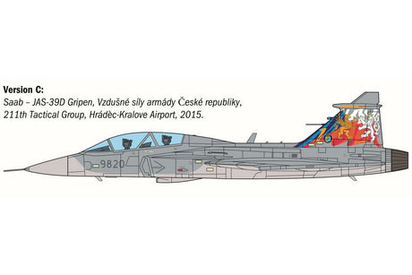 1:48 JAS-39D Gripen Twin Seater