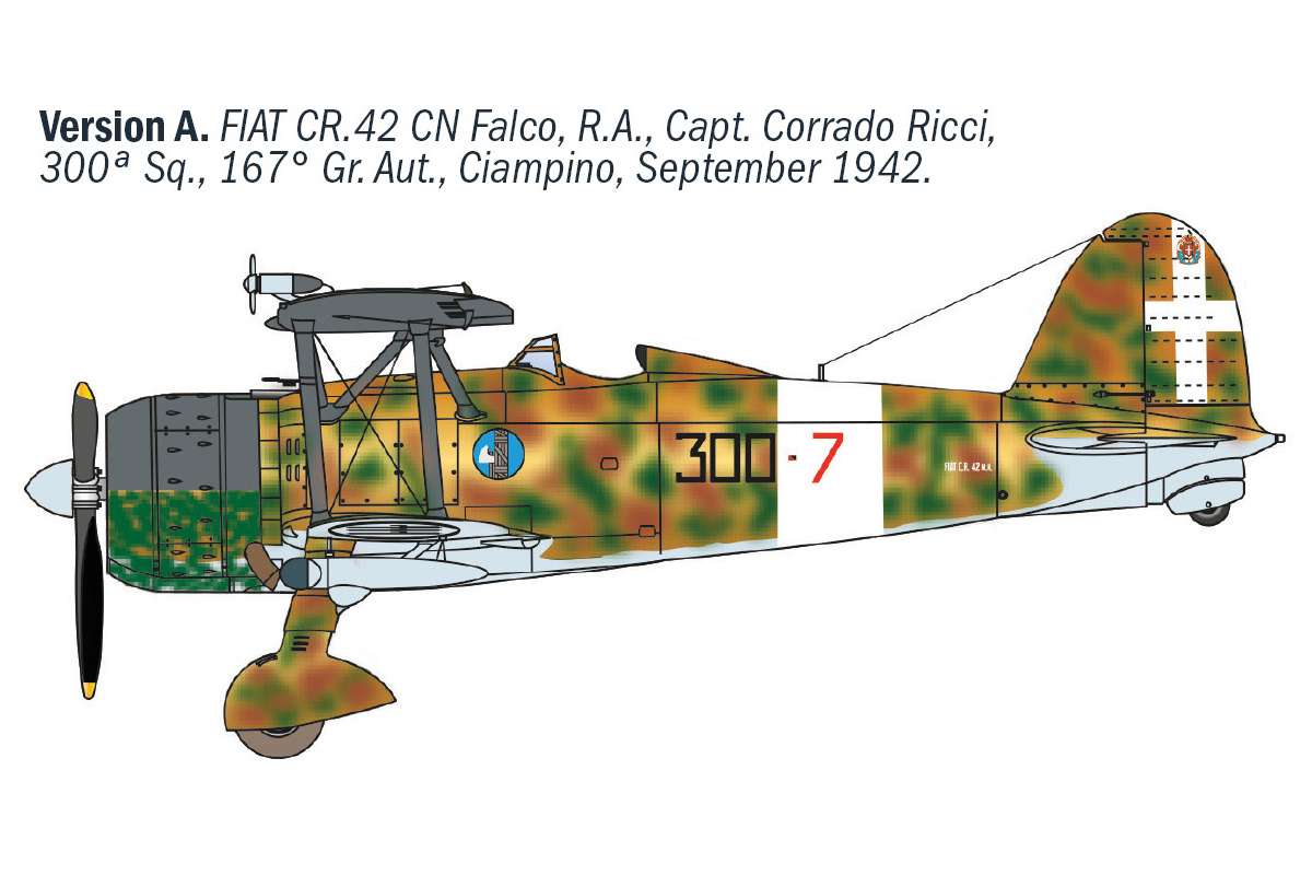 1:72 FIAT CR.42 CN \'Falco\' Night Fighter