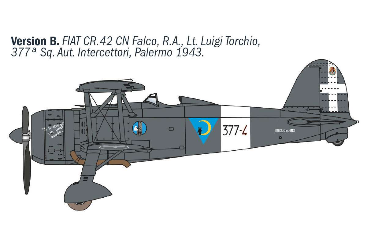 1:72 FIAT CR.42 CN \'Falco\' Night Fighter